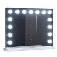 shumee Aquamarin Koupelnové LED zrcadlo Holywood 58 x 43 cm