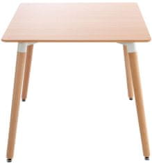 BHM Germany Odkládací stolek Viborg, 80 cm, přírodní