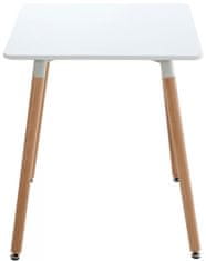 BHM Germany Odkládací stolek Viborg, 60 cm, bílá