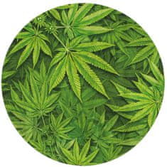 IMPAR SUBLIMACE Kulatá osuška Cannabis