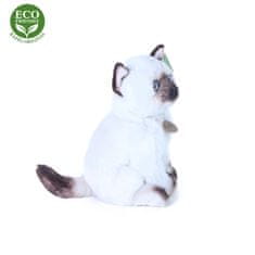 Rappa Plyšová kočka ragdoll sedící 25 cm ECO-FRIENDLY
