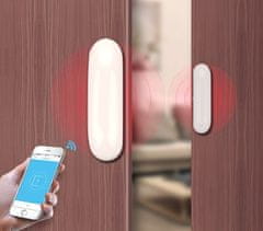 iQtech SmartLife magnetický senzor DW04, Wi-Fi, na dveře (IQTA017)