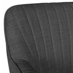 Bruxxi Kancelářská židle Mara, textilní potahovina, černá