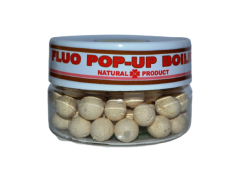 Lastia FLUO POP-UP Boilies -white-10 mm příchutě: black cherry