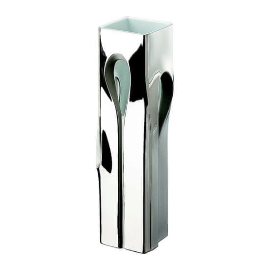 Rosenthal ROSENTHAL LAPP ZAHA HADID Váza platinová 37 cm +