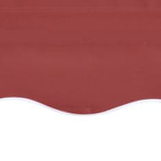 Petromila Náhradní plachta na markýzu vínově červená 4 x 3 m 