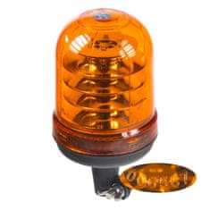 Stualarm LED maják, 12-24V, oranžový na držák, ECE R65 (wl93hr)