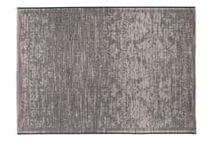 Chemex Koberec Floorlux Tětivový Stylový Vintage Módní Tětiva 20211 Stříbrná Černá 60x110 cm