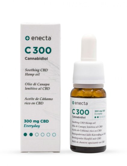 Enecta CBD olej C 300 3 % 300 mg 10 ml