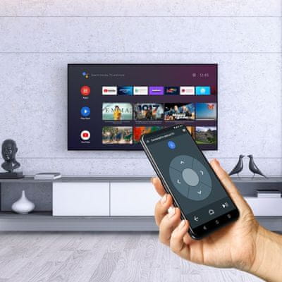  multimediálne centrum tesla MediaBox xa400 UHD android tv chromecast built in google play dolby audio 4k ultra hd rozlíšení hdr usb hdmi Bluetooth wifi 
