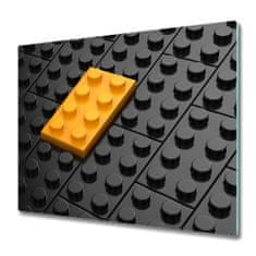 tulup.cz Skleněné deska do kuchyně Lego bloky 2x30x52 cm