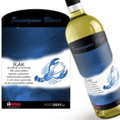 IMPAR SUBLIMACE Víno Rak (22.6. - 22.7.) - Modré provedení - Bílé víno