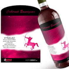 IMPAR SUBLIMACE Víno Střelec (23.11. - 21.12.) - Červené provedení - Červené víno