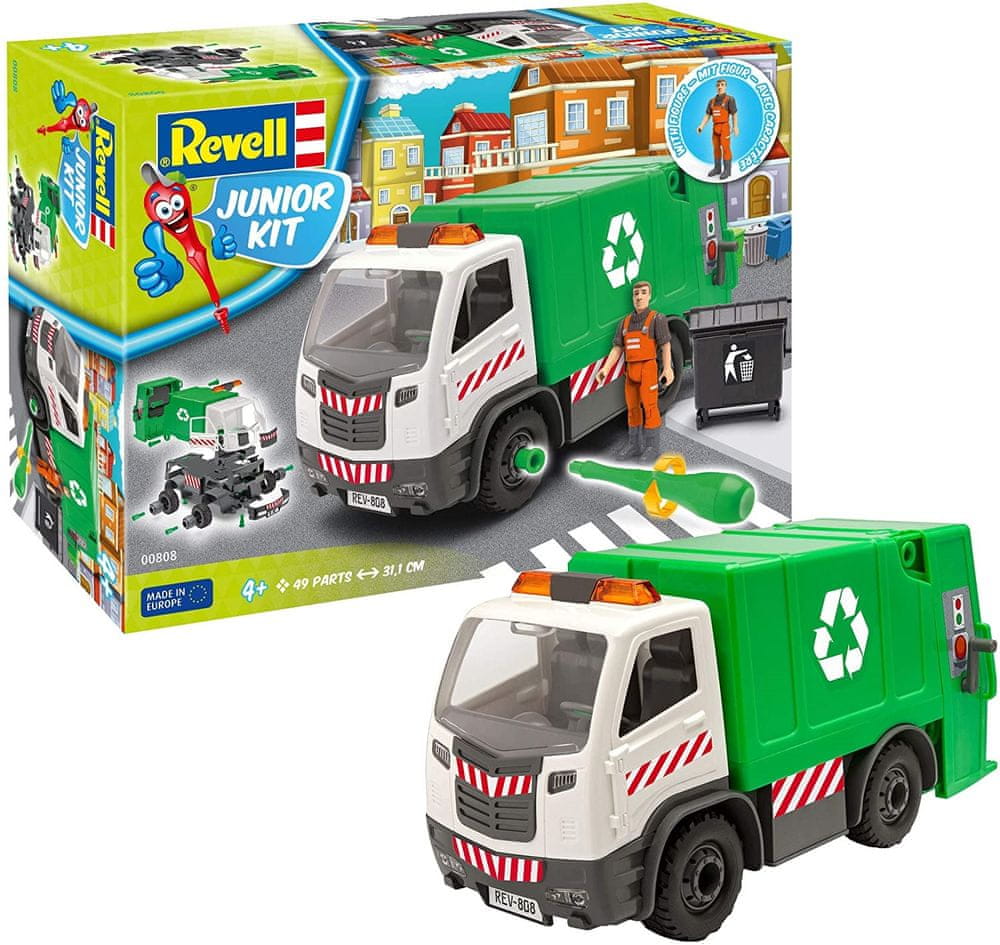 Revell Junior Kit auto 00808 - Garbage Truck (1:20)