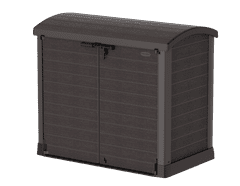 Duramax Plastový úložný box StoreAway ARC 145 x 125 x 82,5 cm, 1200 l - hnědý