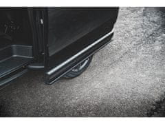 Maxton Design difuzory pod boční prahy pro Mercedes třída V W447F, černý lesklý plast ABS