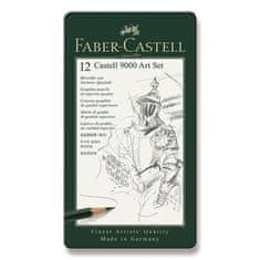 Faber-Castell Grafitová tužka Faber Castell Castell 9000 Art plech 12 ks