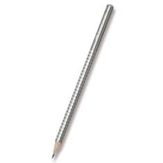 Faber-Castell Grafitová tužka Faber Castell SPARKLE perleťově stříbrná