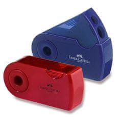 Faber-Castell Dvojité ořezávátko Faber Castell Sleeve červené modré
