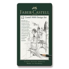 Faber-Castell Grafitová tužka Faber Castell Castell 9000 Design plech 12ks