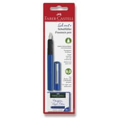 Faber-Castell Bombičkové pero Faber Castell modré + 6 bombiček BL
