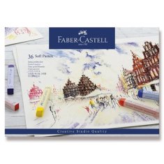 Faber-Castell Suché křídy Faber Castell pap.krabička 36ks