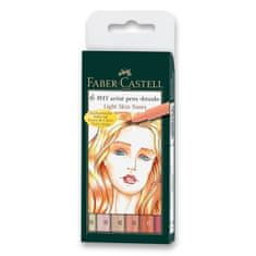 Faber-Castell Popisovač Faber Castell Pitt Artist Pen Skin 6ks