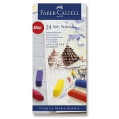Faber-Castell Suché křídy Faber Castell Mini pap.krabička 24ks