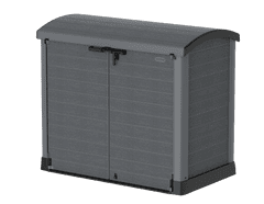 Duramax Plastový úložný box StoreAway ARC 145 x 125 x 82,5 cm, 1200 l - šedý