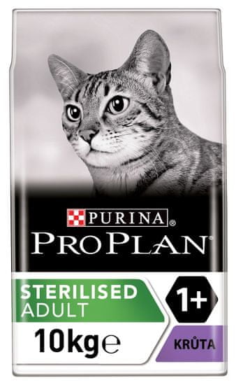 Purina Pro Plan Cat STERILISED krůta 10 kg