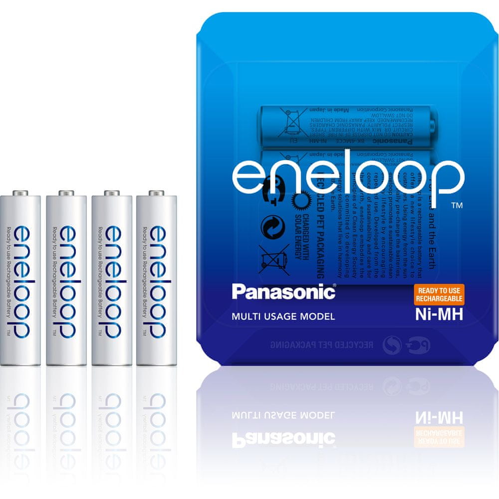 Panasonic Eneloop Sliding Pack AAA 4 ks 750 mAh (4MCCE/4L)</