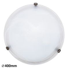 Rabalux  ALABASTRO 3303 stropní svítidlo 2x60W | E27 | IP20 - bílý alabastr