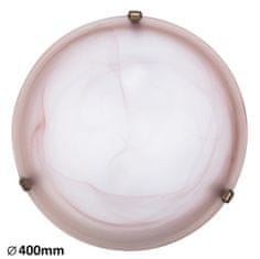 Rabalux  ALABASTRO 3353 stropní svítidlo 2x60W | E27 | IP20 - bílý alabastr