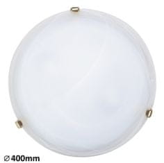Rabalux  ALABASTRO 3301 stropní svítidlo 2x60W | E27 | IP20 - bílý alabastr