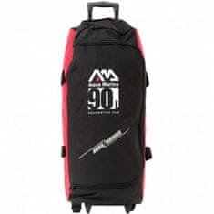 Aqua Marina Cestovní taška 90 L černá/červená červená/černá