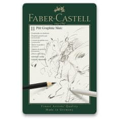 Faber-Castell Grafitová tužka Pitt Graphite Matt souprava 11ks