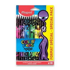 Maped Pastelky Color Peps Monster 18 barev