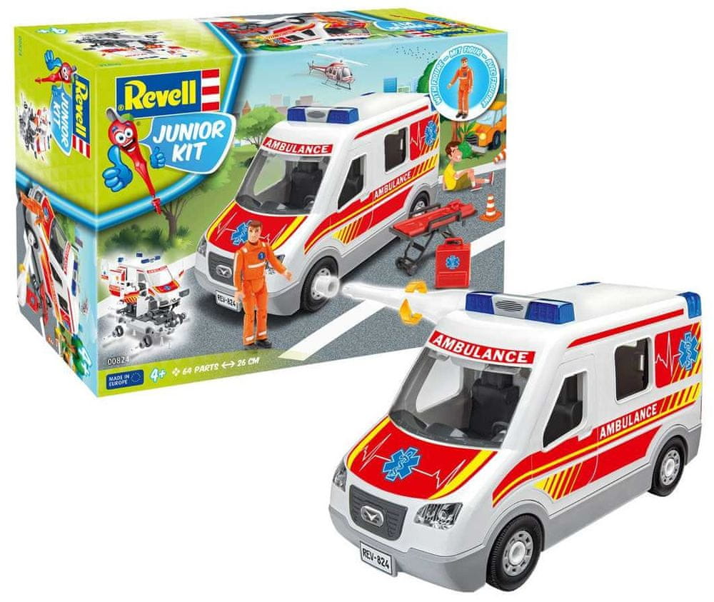 Revell Junior Kit auto 00824 - Ambulance Car (1:20)