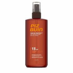 PizBuin Olej urychlující proces opalování ve spreji SPF 15 Tan & Protect (Sun Oil Spray) 150 ml
