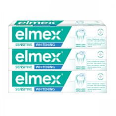 Elmex Zubní pasta Sensitive Whitening 3x 75 ml
