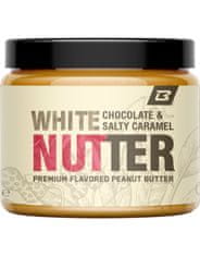 White Choc & Salty Caramel Nutter 500 g, arašídy-bílá čokoláda-slaný karamel