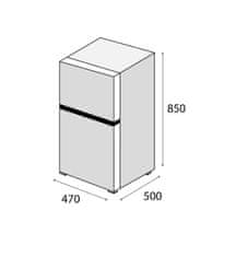 Concept chladnička LFT2047wh