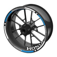 SEFIS sada barevných proužků EASY na kola Honda modrá