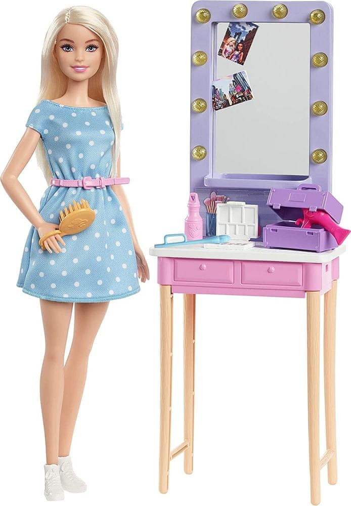 Mattel Barbie Dreamhouse adventures herní set s panenkou Malibu