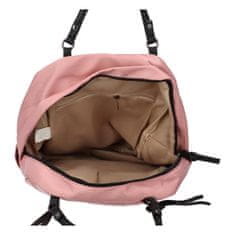 Turbo Bags Stylový textilní batůžek do města i na výlet Margita, růžový