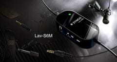 mikrofon Lav-S6M2 3,5mm s monitorem real.času