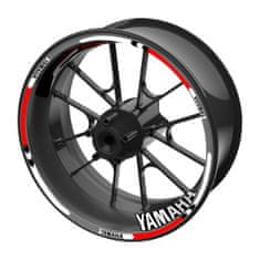 SEFIS sada barevných proužků EASY na kola Yamaha červená