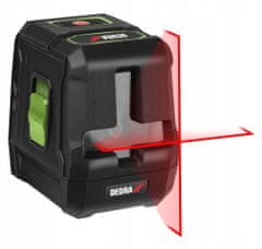 Dedra Křížový laser, červený - MC0901