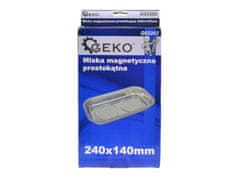 GEKO Magnetická miska 140x240mm