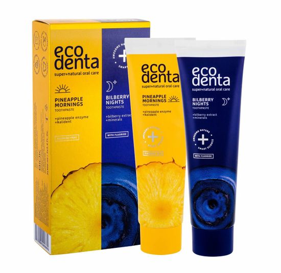 Ecodenta 100ml toothpaste pineapple mornings, zubní pasta
